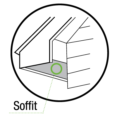 Soffit Vent Illustration