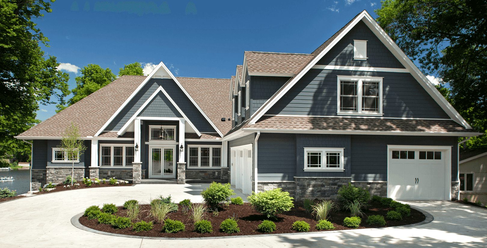 Luxury house exterior